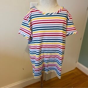 Hanna Andersson Multicolor Striped Kids Tee